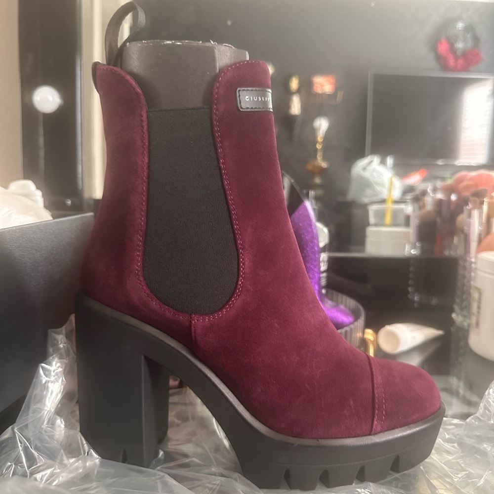 Giuseppe Zanotti Gintonic Velour Ankle boots